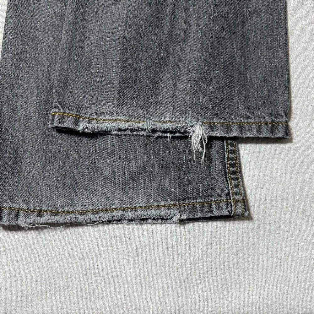 Levis 527 Jeans Mens 33x28‎ Gray Regular Bootcut Mid Rise
